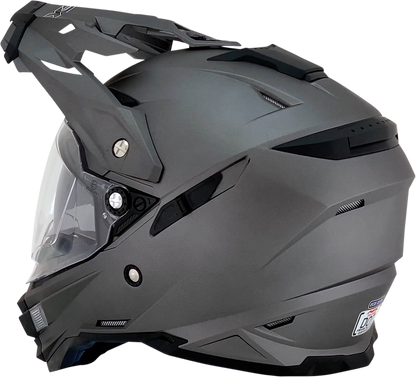 AFX FX-41DS Helmet - Frost Gray - Large 0110-3763