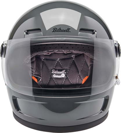 BILTWELL Gringo SV Helmet - Gloss Storm Gray - Small 1006-109-502