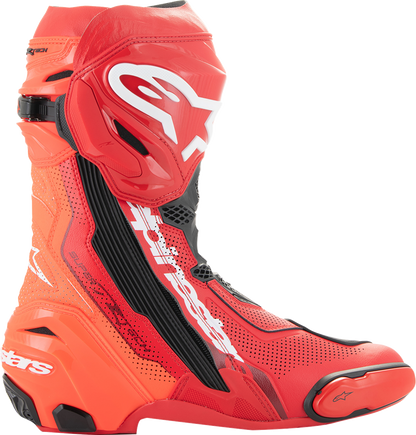 ALPINESTARS Supertech R Vented Boots - Red - US 9/EU 43 2220121-3029-43