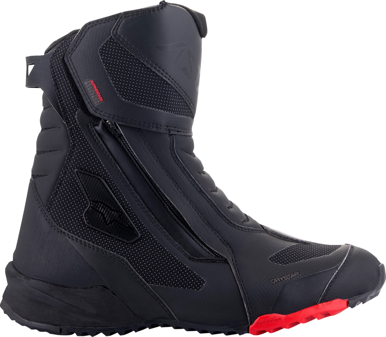 ALPINESTARS RT-7 Drystar® Boots - Black/Red - US 6 / EU 38 2443023-13-38