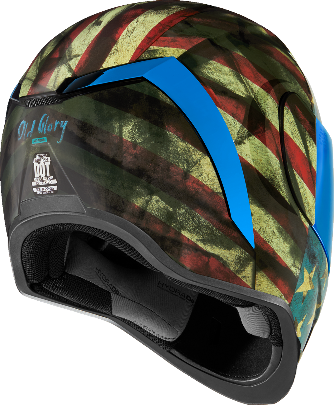 IN STOCK ICON Airform™ Helmet - Old Glory - XS 0101-14782