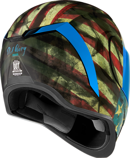 IN STOCK ICON Airform™ Helmet - Old Glory - XS 0101-14782