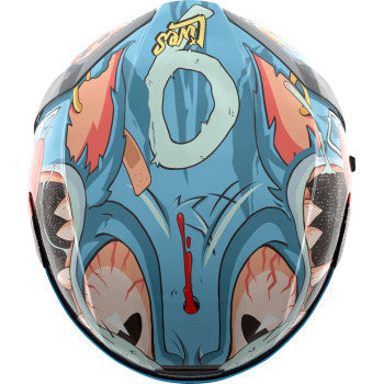 ICON Airform™ Helmet - 9 Lives - Blue - XS 0101-17383