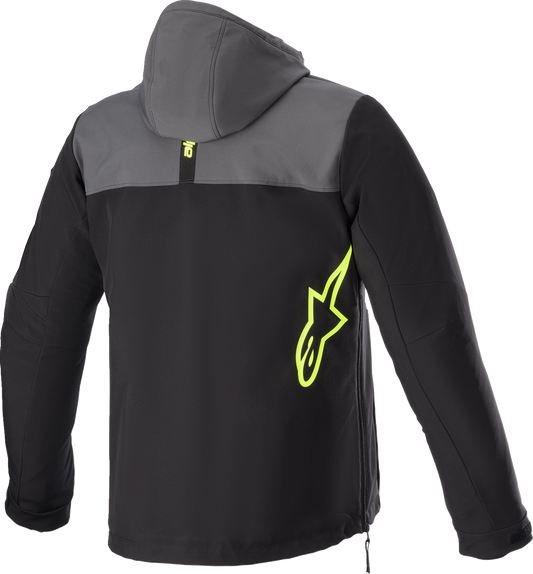 ALPINESTARS Sherpa Jacket - Black/Gray/Yellow - Medium 4208123-9151-M