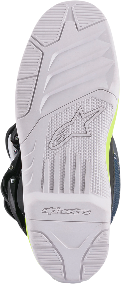 ALPINESTARS Tech 3S Boots - Black/Blue/Pink/White/Yellow - US 3 2014018-1176-3