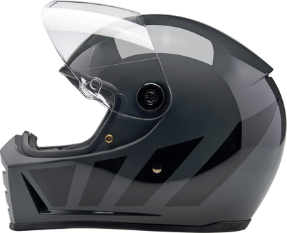 BILTWELL Lane Splitter Helmet - Storm Gray Inertia - Small 1004-569-502