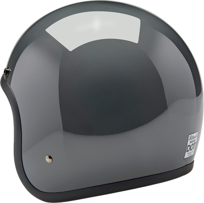 BILTWELL Bonanza Helmet - Gloss Storm Gray - Small 1001-165-202