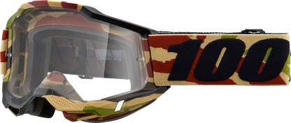 100% Accuri 2 Goggles - Mission - Clear 50013-00021