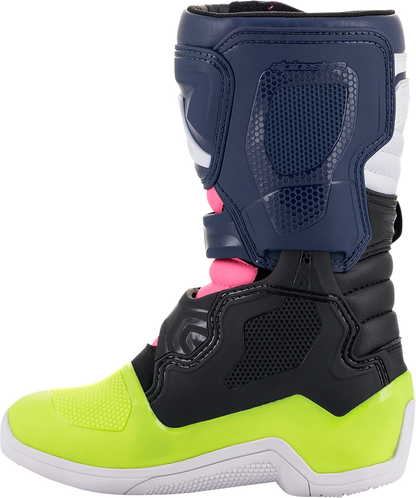 ALPINESTARS Tech 3S Boots - Black/Blue/Pink - US 12 2014518-1176-12