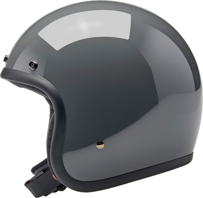 BILTWELL Bonanza Helmet - Gloss Storm Gray - 2XL 1001-165-206