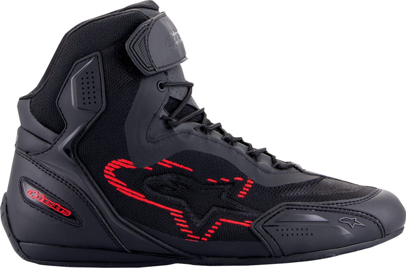 ALPINESTARS Faster-3 Rideknit® Shoes - Black/Gray/Red - US 11.5 25103191993-115