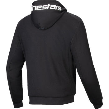 IN STOCK ALPINESTARS Chrome v2 Sport Hoodie - Black/White - 2XL 4200325-12-2XL