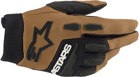 ALPINESTARS Full Bore Gloves - Camel/Black - 2XL 3563622-879-2X