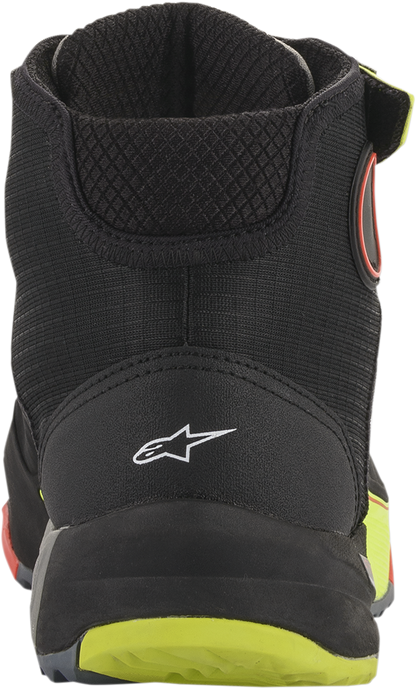 ALPINESTARS CR-X Drystar® Shoes - Black/Red/Yellow Fluorescent - US 11 2611820153811
