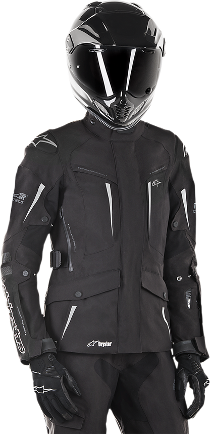 ALPINESTARS Stella Yaguara Drystar® Jacket - Black/Anthracite - Large 3213218-104-L