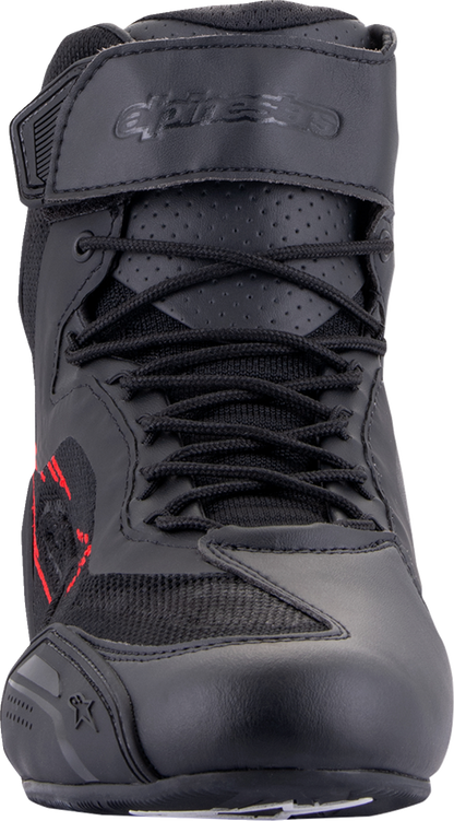 ALPINESTARS Faster-3 Rideknit® Shoes - Black/Gray/Red - US 10.5 25103191993-105