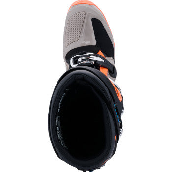 ALPINESTARS Tech 7 Enduro Boots - Black/Warm Gray/Fluorescent Orange - US 11 2010426-1562-11