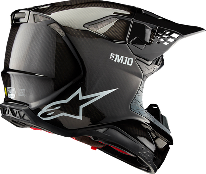 IN STOCK OPEN BOX ALPINESTARS Supertech M10 Helmet - Solid - MIPS® - Gloss Black Carbon - XL 8300323-1188-XL