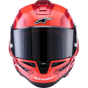 ALPINESTARS  Supretech R10 Helmet - 22.06 - Arius - Gloss - Black/White/Double Red - XS  8203926-1683-XS