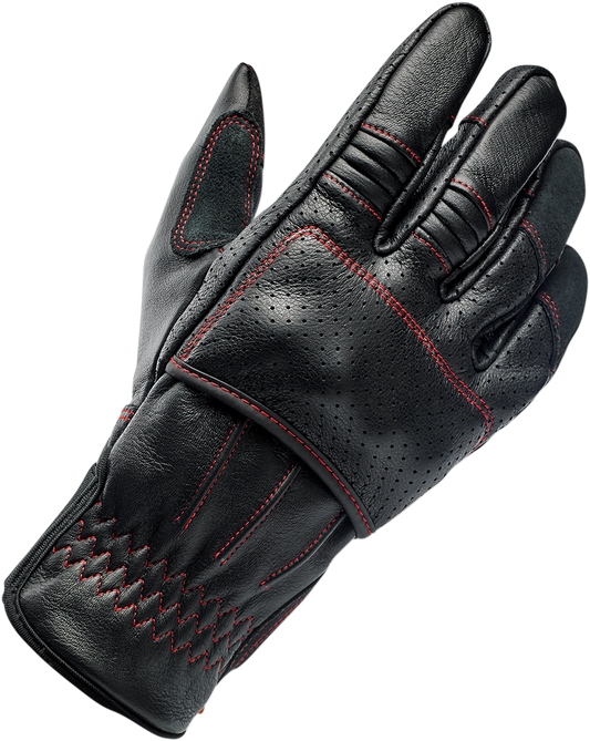 BILTWELL Borrego Gloves - Redline - XS 1506-0108-301