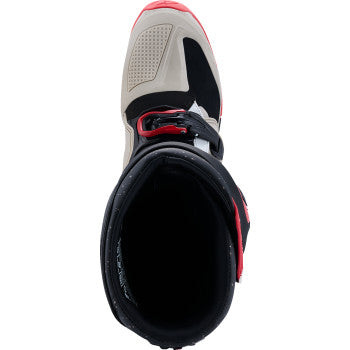ALPINESTARS Tech 7 Enduro Boots - Black/Light Gray/Bright Red - US 10 2010426-1903-10