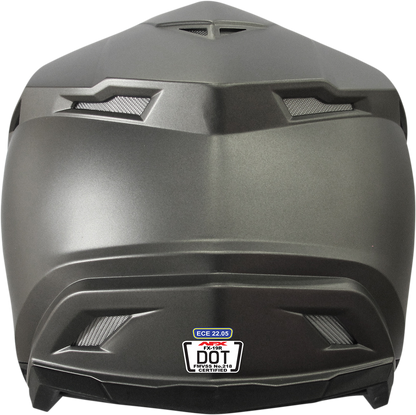 AFX FX-19R Helmet - Frost Gray - Large 0110-7054