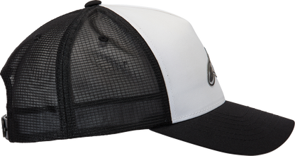 IN STOCK ALPINESTARS Advantage Tech Trucker Hat - White/Black - One Size 1212811602010OS