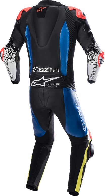 ALPINESTARS GP Tech Suit v4 - Black/Blue/Yellow Fluorescent - US 42 / EU 52 3156822-1075-52