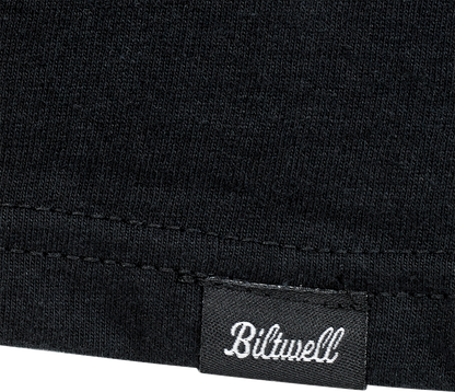 BILTWELL Buggy T-Shirt - Black - Small 8101-071-002