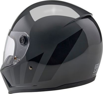 BILTWELL Lane Splitter Helmet - Storm Gray Inertia - Medium 1004-569-503