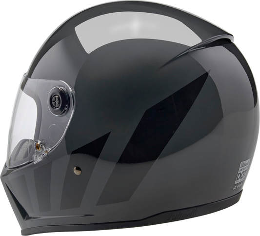 BILTWELL Lane Splitter Helmet - Storm Gray Inertia - Medium 1004-569-503