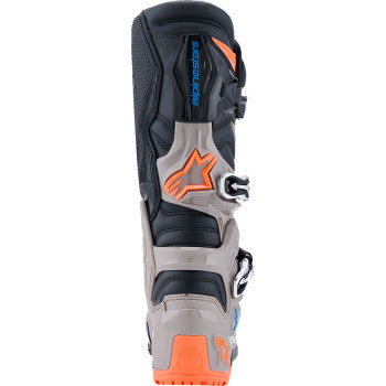 ALPINESTARS Tech 7 Enduro Boots - Black/Warm Gray/Fluorescent Orange - US 11 2010426-1562-11