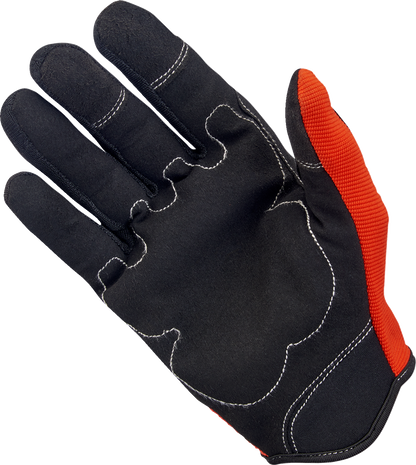 BILTWELL Moto Gloves - Orange/Black - XL 1501-0106-005