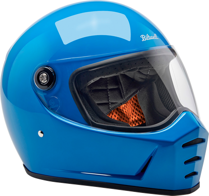 BILTWELL Lane Splitter Helmet - Gloss Tahoe Blue - XL 1004-129-505