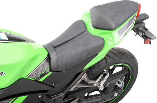 SADDLEMEN Gel Channel Sport Seat - Black - EX300 0810-K052