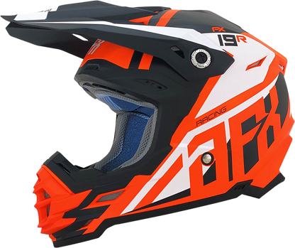 AFX FX-19R Helmet - Racing - Matte Orange - Medium 0110-7084