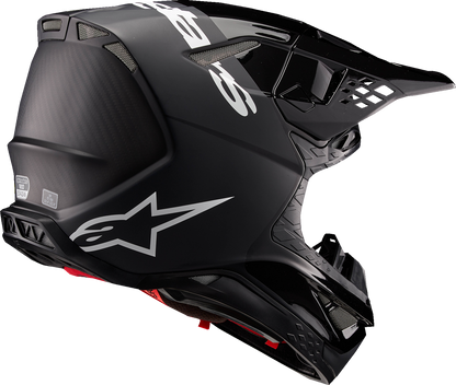IN STOCK ALPINESTARS Supertech M10 Helmet - Flood - MIPS® - Black/Dark Gray - Medium 8301023-1310-M