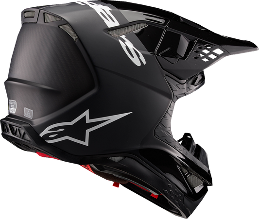IN STOCK ALPINESTARS Supertech M10 Helmet - Flood - MIPS® - Black/Dark Gray - Medium 8301023-1310-M