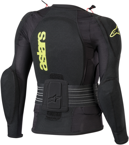 ALPINESTARS Youth Bionic Plus Protection Jacket - Black/Fluo Yellow - Small/Medium 6545620-155-S/M