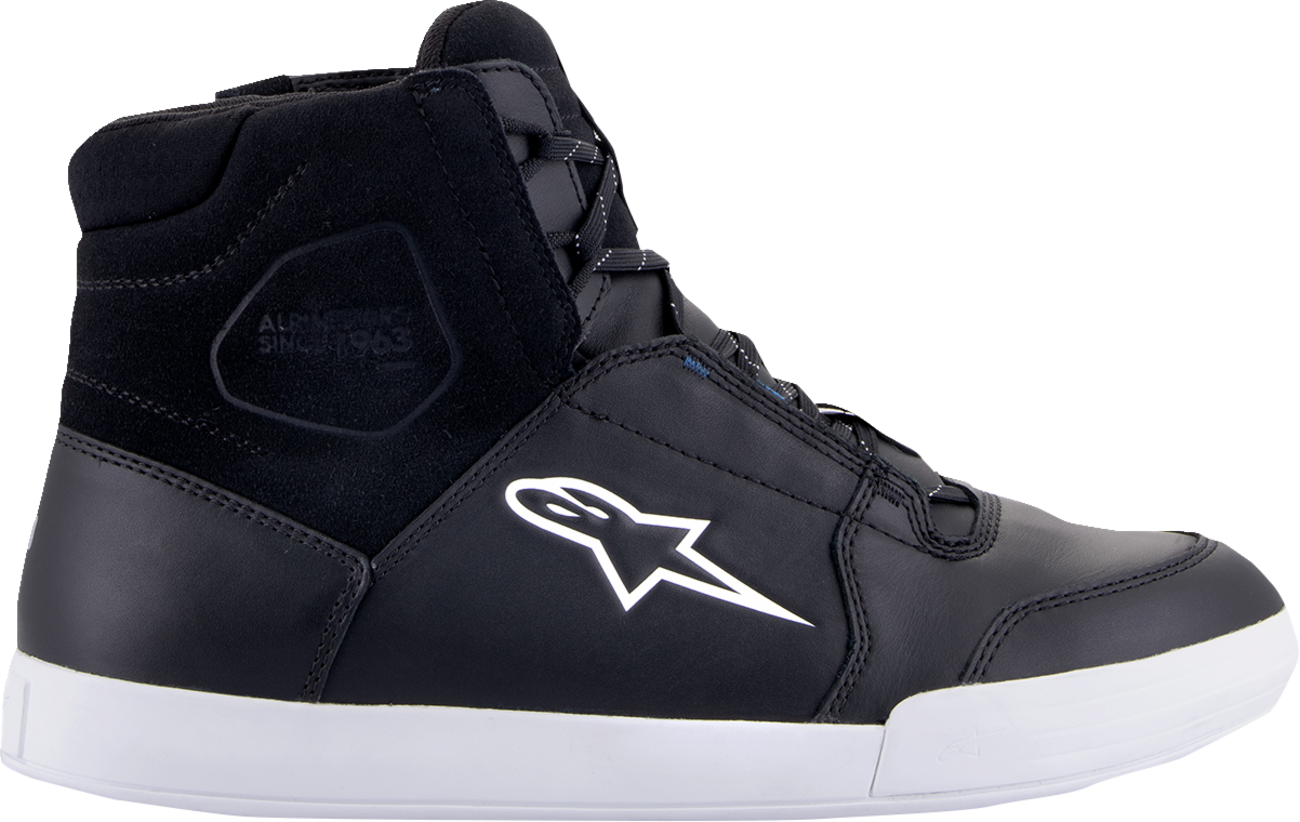 ALPINESTARS Chrome Shoes - Waterproof - Black/White - US 8 2543123-157-8