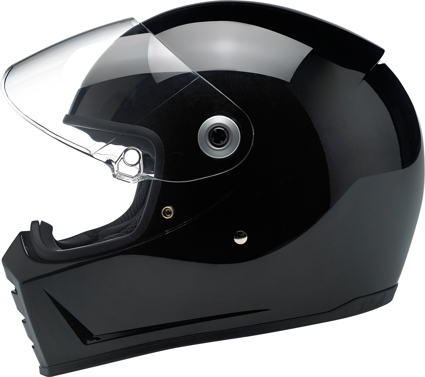 BILTWELL Lane Splitter Helmet - Gloss Black - 2XL 1004-101-106