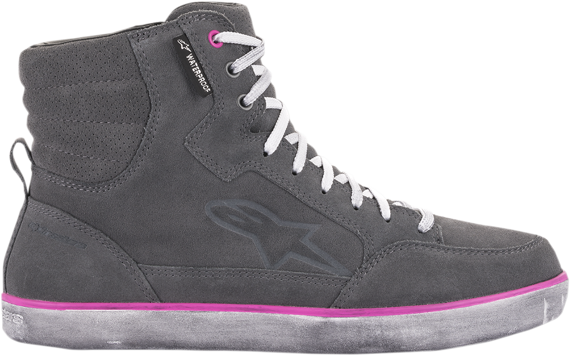 ALPINESTARS J-6 Waterproof Women's Shoes - Gray/Pink - US 7.5 254222090957.5    3405-2428
