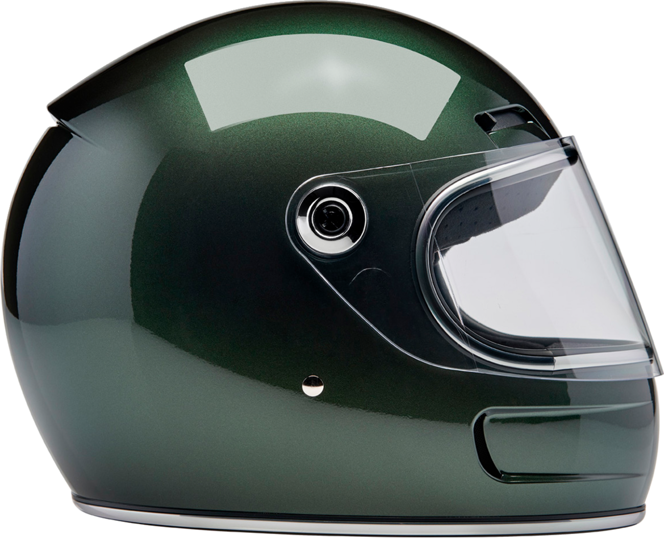 BILTWELL Gringo SV Helmet - Metallic Sierra Green - Medium 1006-324-503