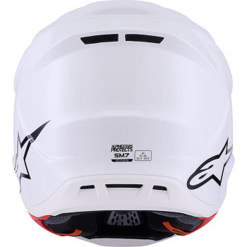 ALPINESTARS SM7 Helmet - Solid - Gloss White - XL 8301426-2180-XL