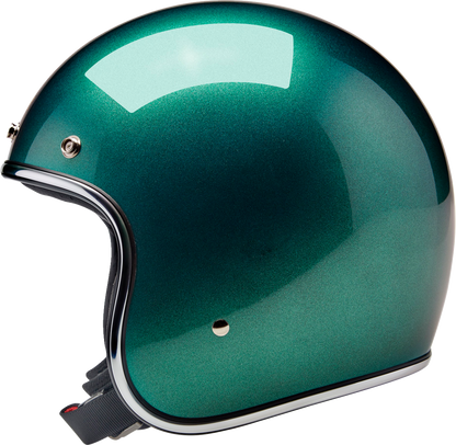 BILTWELL Bonanza Helmet - Metallic Catalina Green - XL 1001-358-205