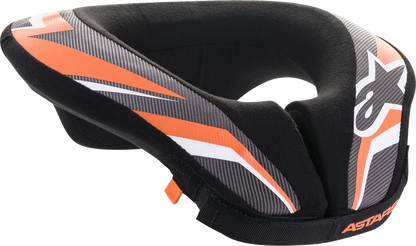 ALPINESTARS Youth Sequence Neck Roll - Black/Anthracite/Orange - S/M 6741018-148-SM
