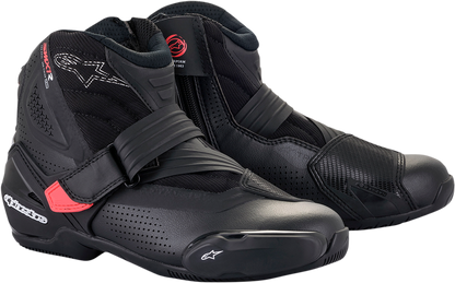 ALPINESTARS Stella SMX-1 R V2 Vented Boots - Black/Pink - US 8 / EU 39 2224121-1839-39