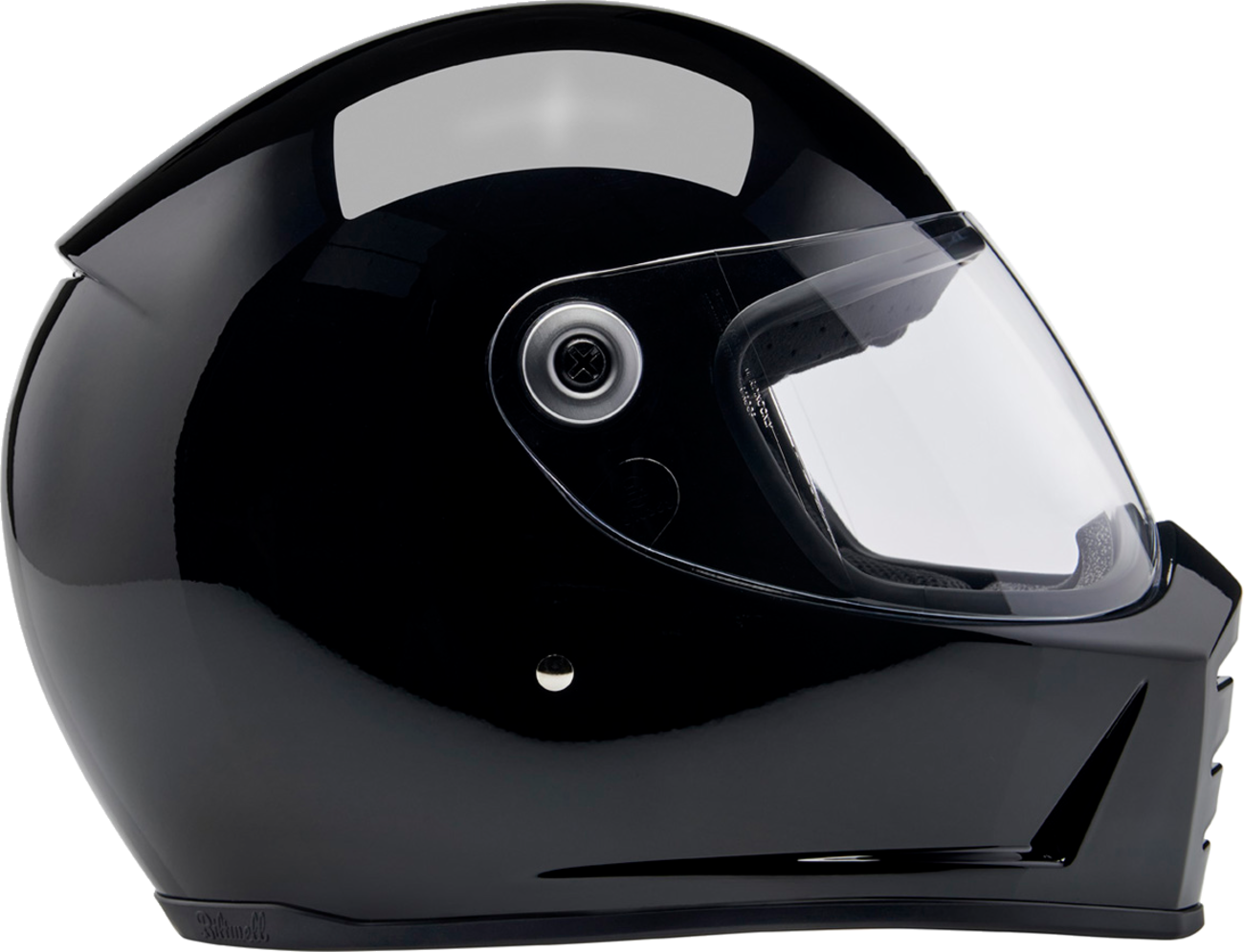BILTWELL Lane Splitter Helmet - Gloss Black - Small 1004-101-502