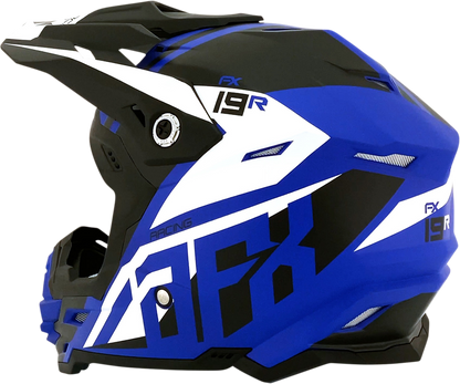 AFX FX-19R Helmet - Racing - Matte Blue - Small 0110-7068