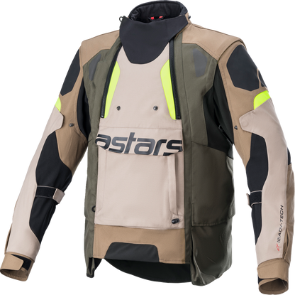 ALPINESTARS Halo Drystar® Jacket - Black/Sand/Yellow - Medium 3204822-865-M